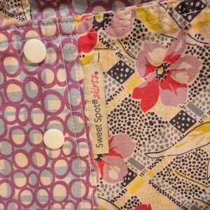 Women's Floral Patterned Skirt - Multicolor